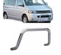 Per 2010 - 2016 VW Transporter Cromo Ø60 Bull BAR Push Paraurti Fox Griglia