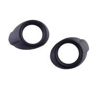 per 2012-2014 Ford Focus anteriore fendinebbia lampada nera copertura lunetta