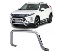 per 2019 + MITSUBISHI L200 CROMATO Ã ̃76 BULL BAR PUSH BUMPER PANTHER GRILL...