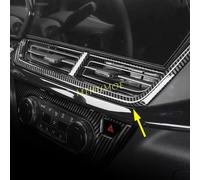 Per 2024 2025 Chevrolet Chevy Trax Console centrale Centrale Air Vent Copertura Accessori Trim LHD In fibra di carbonio