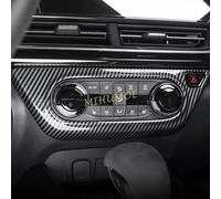Per 2024 2025 Chevrolet Chevy Trax LHD Console centrale in fibra di carbonio AC Pannello interruttori aria Finiture Accessori