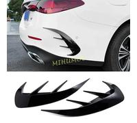 Per 2024-2025 Mercedes-Benz E300 E350 E450 E53 Berlina W214 Auto Paraurti Posteriore Spoiler Air Vent Copertura Trim Decorazione Nero Lucido
