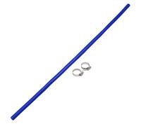 Per 25mm Accoppiatore Dritto Tubo in Silicone 4 Strati 1500mm Blu Rosso