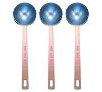 Per 3 cucchiai dosatori singoli 2tbsp (6tsp, 30ml) acciaio inox, multicolore