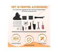 Per 3 Dual Z Axis Upgrade Kit con Motore Passo-Passo un Vite, Accessori per Stampante 3D Parti per 3