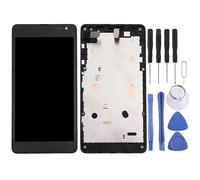 Per 3 in 1 per Microsoft Lumia 535 2c Lcd Frame Touch Pad Digitizer Assembly