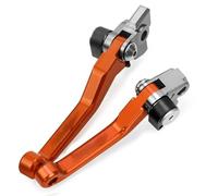 Per 300EXC 300 EXC 300-EXC 2014-2019 2020 2021 2022 2023 CNC Dirt Bike Pivot Pieghevole Freno Leve Di Frizione Manubrio Manopole(Orange)