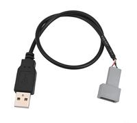 Per 307 e per C5 connettore USB femmina a maschio cavo adattatore per Android Multimedia 4 pin interfaccia USB2 0 compatibile con installazione posteriore radio (USB)