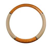 Per 38 Cm Venature Legno Volante Manica Copertura Volante auto Copertura Antiscivolo Maniglia Elastica Accessori Auto Universali Coprivolante(B)
