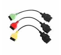 Per 3PCS ECU Scan Connettore Adattatore Fiatecuscan ODB2 Eobd 16 Perno Cavo Fiat