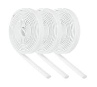 Per 3Pcs Guaina Protettiva Filo,16.4Ft-8mm ID Bianco, Sleeve Silicone Alta Temp