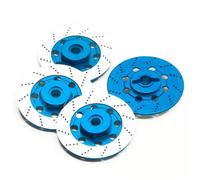 Per 3Racing Per Sakura D4 1/10 Cerchio In Lega Di Alluminio Disco Freno Scatola Adattatore Esagonale Da 12 Mm RC Drift Per Accessori Per Auto Per Corsa Parti Modificate Rc(Blue)