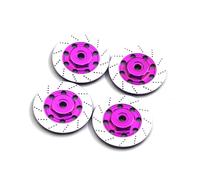 Per 3Racing Per Sakura D4 1/10 Cerchio In Lega Di Alluminio Disco Freno Scatola Adattatore Esagonale Da 12 Mm RC Drift Per Accessori Per Auto Per Corsa Parti Modificate Rc(Purple)