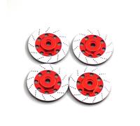 Per 3Racing Per Sakura D4 Per AWD RWD 1/10 Cerchione In Alluminio Disco Freno Scatola Adattatore Esagonale 12 Mm RC Drift Accessori Auto Per Corsa Sostituzione Parti Aggiornamento RC(Red)