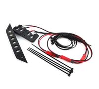 Per 4x4 2wd Per VXL XL-5 Per SLASH 1/10 Luci Anteriori Posteriori Faretti Lampada Barra DC 3-5v Parti Aggiornamento Auto RC RC Modelli