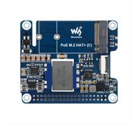 per 5 adattatori PCIe a M.2 con scheda di espansione PoE Supporta il protocollo NVMe Scheda adattatore PoE M.2 HAT+ (C)