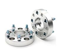 Per 5 Fori Per Toyota Per Corolla Per RAV4 Per Highlander Per Ibrido Per Pick-up Distanziale Ruota 2W REIZ Flangia Distanziale Ruota(50mm Silver spacers)