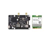 Per 5 PCIe a M.2 E KEY con scheda di espansione PoE HAT+