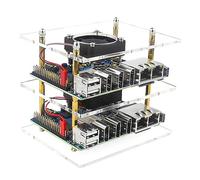 Per 5 Plus Caso Acrilico Caso Trasparente 1/2/3 strati Display Protector Opzionale
