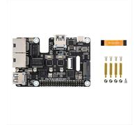 Per 5 schede di espansione PCIe PCIe a M.2 USB ETH HAT+ Doppio 2.5G ETH USB3.2 M.2 NVMe SSD per RPI5