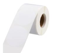 Per 500pcs Adesivi a Punti Colorati 2" Etichette Cerchio Vuoto Codifica Bianco