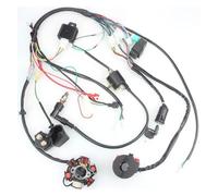 PER 50CC-125CC PER Mini 4 Tempi ATV Cablaggio Completo CDI PER STATORE Bobina Accensione A 6 Poli Quad Elettrico Dirt Pit Bike Bobina Accensione per Moto