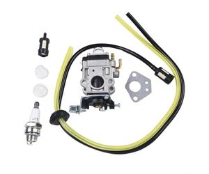 Per 52cc Multitool Kit Carburatore Spazzola 40cc Parte Motore Durevole Metallo Sostituzione Giardino Yard Trimmer Manutenzione Accessorio Poteri Esterni Attrezzature