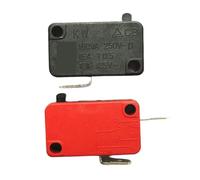 Per 5Pieces Switch 16mm x 28mm Limit Switch 3 Pin/2 Pin 15A /250V AC KW7 Series Switch On Off(KW7-0B)