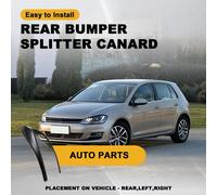 Per - 7 MK7 GTD 2012-2015 Paraurti Posteriore Splitter Canard Nebbia Faro Air