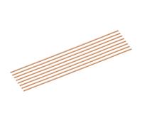 Per 8 Pack Asta Rotonda Rame Puro 3mm/1/8 Pollice Diametro 13 Pollice Lunghezza