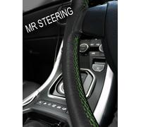 Per 84-96 Chevrolet Corvette C4 Volante IN Pelle Cover Verde Doppio Punto