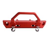 Per 86100 1/10 Th Assemblare Il Fascio Sinistro E Destro Parti Metalliche Paraurti Anteriore Posteriore Protezione Laterale Rc Crawler Parte Di Aggiornamento RC Auto Componenti(Red,Front)