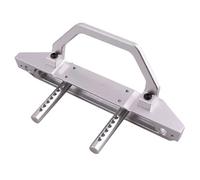 Per 86100 1/10 Th Assemblare Il Fascio Sinistro E Destro Parti Metalliche Paraurti Anteriore Posteriore Protezione Laterale Rc Crawler Parte Di Aggiornamento RC Auto Componenti(Silver,Front)