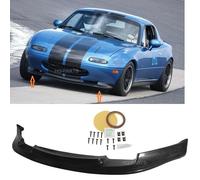 Per 90-97 Miata MX5 GV Stile PU Anteriore Paraurti Labbro Mento Corpo Kit Terra