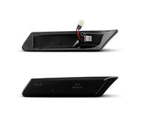 Per 911 Per 997 Per Carrera Per GT2 Per GT3 Per Boxster Per Cayman Per 987 2 Pezzi Indicatori Direzione Laterali LED Freccia Specchietto(Smoked lens)