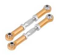 Per 94111 94188 Barra Dello Sterzo In Lega Di Alluminio Lavorata A CNC RC Linkage Servo Ricambio Accessorio Per Auto Aggiornamento Parti Accessoires Rc(Yellow)