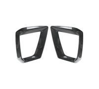 per A-UDI A4 B9 2020-2021 Decorazione Cornice Fendinebbia Anteriore Dell'auto Copertura Lampada Rivestimento Fendinebbia (Color : Carbon Fiber Black)