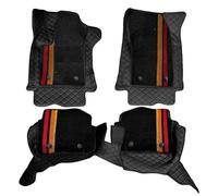 Per A1 8X 4 Porte 2010 2011 2012 2013 2014 2015 Tappetini Auto Neri A Copertura Totale, Doppio Strato, Accessori Set cuscinetti per i piedi