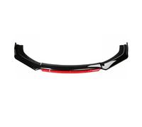 Per A3 Per A4 Per A6 Per Q3 S3 S4 S6 B6 B7 B8 B8.5 Berlina Paraurti Anteriore Lip Mento Spoiler Splitter Diffusore Bodykit Auto Splitter Anteriore Sotto Il Mento(Black Red)