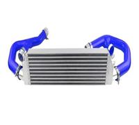 Per A3 Per Base Hatchback 2.0T 2007-2010 Trasmissione Radiatore Olio | Aggiornamento del kit intercooler anteriore doppio(Silver-blue)