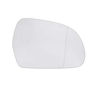 Per A3 Per S3 Per 8P Per A4 Per S4 Per B8 Per A5 Lato Auto Specchietto Retrovisore In Vetro Riscaldato Lente Sinistra Destra Vetro Specchio Retrovisore Ricambio(White (R))
