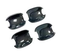 per A3 S3 2014 2015 2016 2017 2018 Copertura Maniglia Portiera Auto Cromata in Fibra di Carbonio, Decorazione, Accessori Auto(Modello in Fibra di Carbonio,Ciotola)