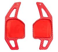 Per A3 S3 8V A4 S4 A5 S5 B8.5 A6 S6 A7 S7 Stampa Volante Paddle Shifter Console Centrale Modanatura Interni Trim Decor Copertura(Type B Red)
