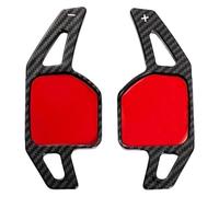 Per A3 S3 8V A4 S4 A5 S5 B8.5 A6 S6 A7 S7 Stampa Volante Paddle Shifter Console Centrale Modanatura Auto Interni(Type B Carbon)