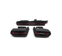 per A3 S3 RS3 A3 8Y Set Completo di bocchette dell'Aria condizionata Rosse e Verdi, bocchette Decorative per Auto, griglia di Ventilazione (Stile A)