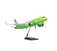 Per A320 NEO Siberia S7 Modello Di Aviazione Scala 1/80 Aereo Con Ruote Carrello Di Atterraggio Modello In Resina Pressofusa(No light)