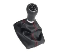 Per A4 8E B6 B7 2000 2001 2002 2003 2004 2005 2006 2007 2008 5 6 Marce Accessori Per Lo Styling Dell'auto Pomello Del Cambio Copri Pomello Cambio(12345R red line)