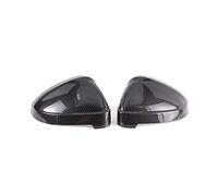 Per A4 A5 S4 RS4 S5 RS5 B9 2017-2023 Auto Nero Copertura Dello Specchio Retrovisore Ala Laterale Proteggi Telaio Coperture Trim Borsette(Carbon Pattern)