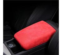 Per A4 A5 S4 S5 Per Allroad 2015-2025 Pelle Scamosciata Auto Interni Console Centrale Bracciolo Scatola Coperchio Protettore(rosso)