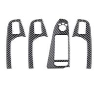 Per A4 B8 2009-2016 Interni Auto Pannello Controllo Windows Pulsanti Per Interruttori Cornice Adesivo Per Alzacristalli Interruttore(Left Low)